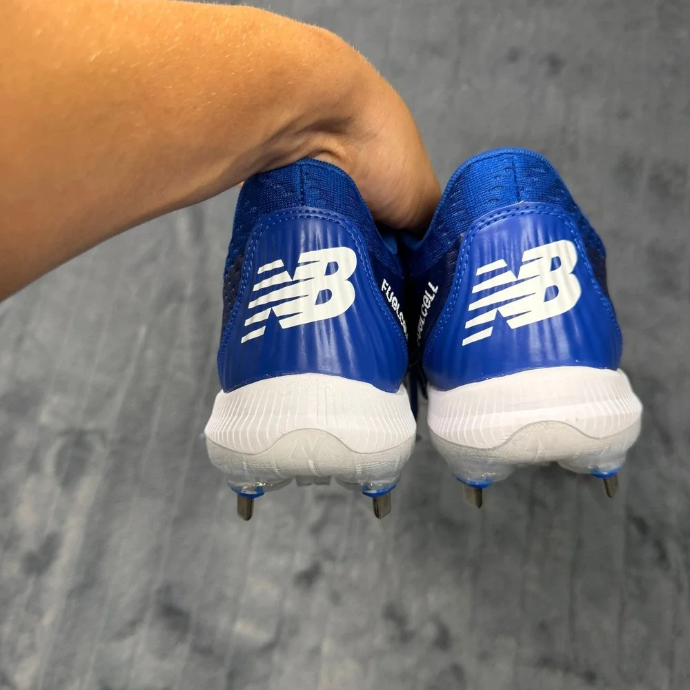 New Balance FuelCell 4040v7 Metal Baseball Cleats Blue White L4040TB7 Mens 11